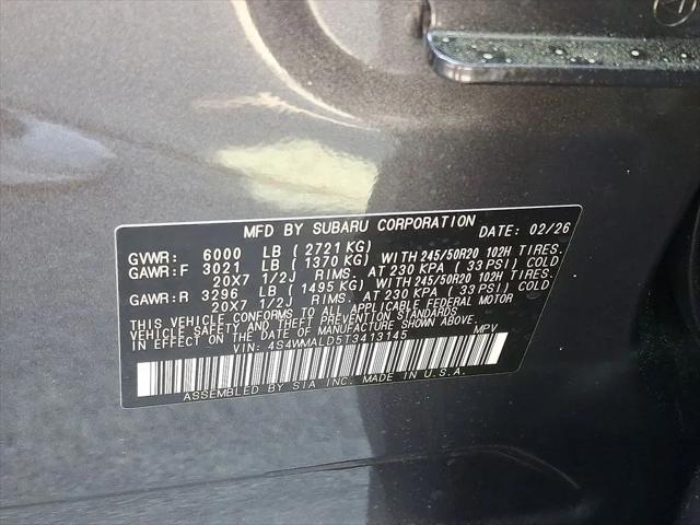 2026 Subaru Ascent Onyx Edition Touring 7-Passenger