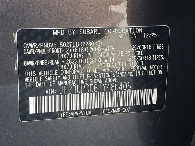 2026 Subaru Outback Limited