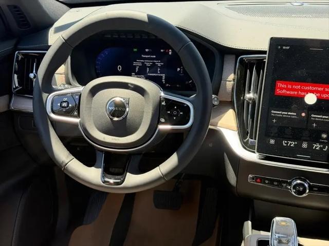 2026 Volvo XC90 Plus, B6 AWD Gas (mild hybrid), Gasoline, Bright, 7 Seats