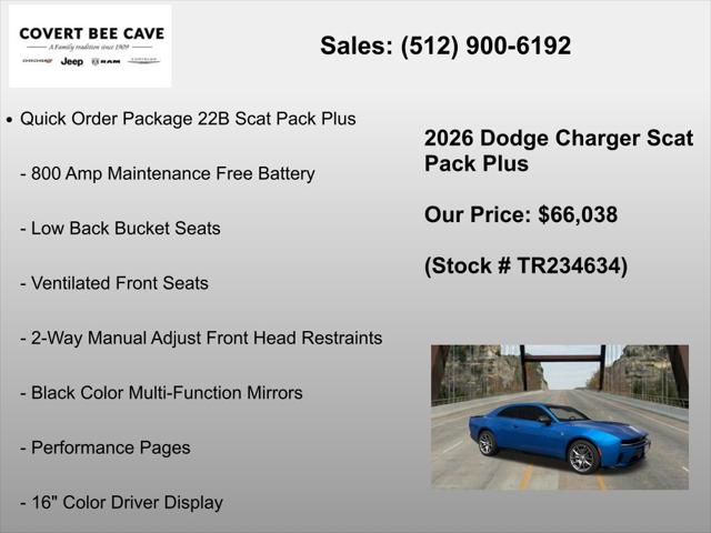 2026 Dodge Charger Scat Pack Plus 2-Door AWD