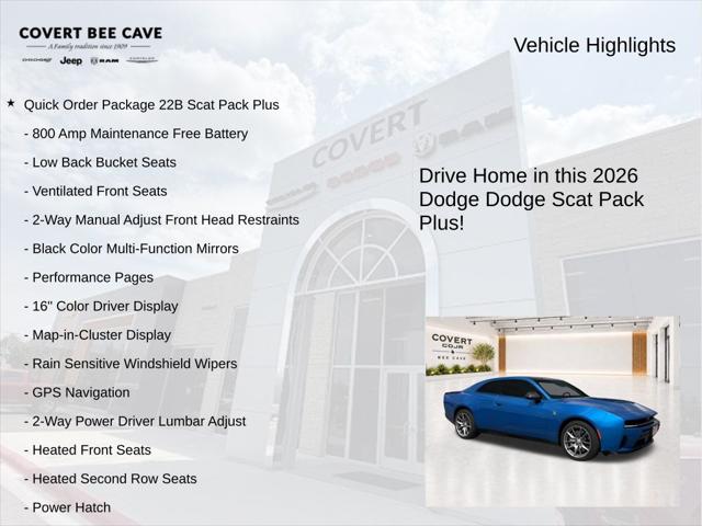 2026 Dodge Charger Scat Pack Plus 2-Door AWD
