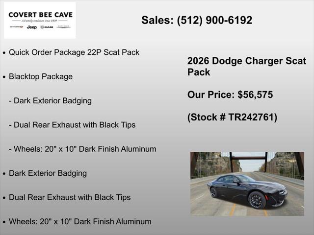 2026 Dodge Charger Scat Pack 2-Door AWD