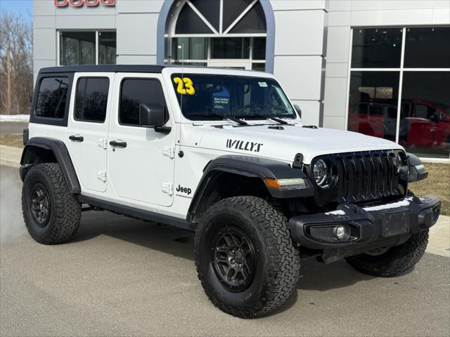 2023 Jeep Wrangler 4-Door Willys 4x4 2023 Jeep Wrangler 4-Door Willys 4x4