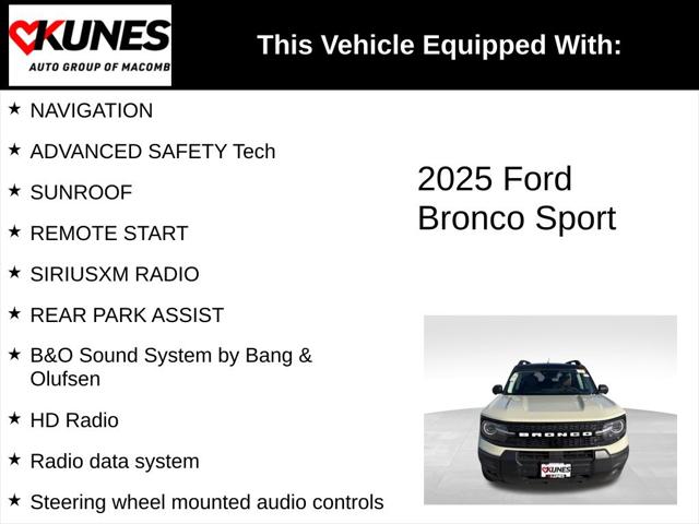 2025 Ford Bronco Sport Outer Banks 2025 Ford Bronco Sport Outer Banks