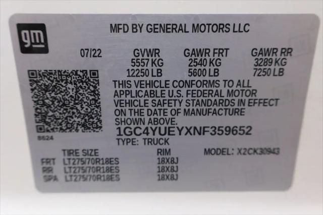 2022 Chevrolet Silverado 3500HD 4WD Crew Cab Long Bed LTZ