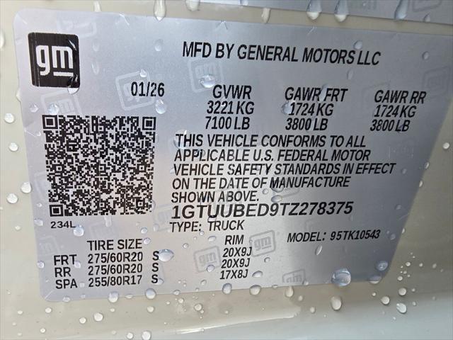 2026 GMC Sierra 1500 Crew Cab, Short Bed, SLE, 4WD