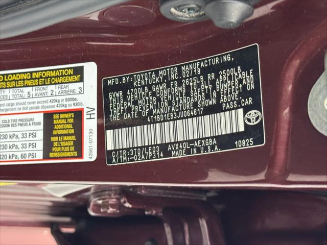 2018 Toyota Avalon Hybrid XLE Premium