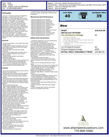 2018 Toyota Avalon Hybrid XLE Premium