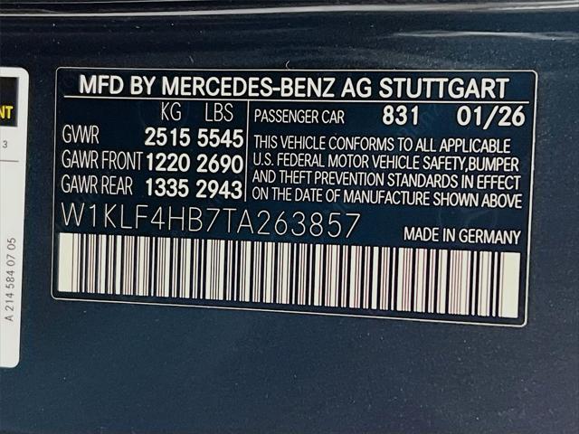 2026 Mercedes-Benz E 350 E 350