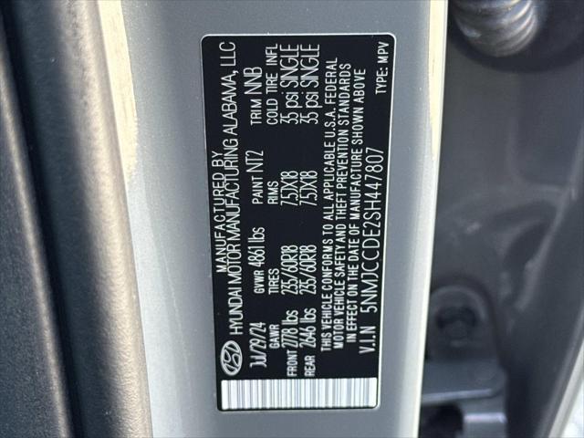2025 Hyundai Tucson SEL Convenience
