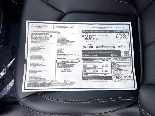 2026 Chrysler Pacifica Select AWD