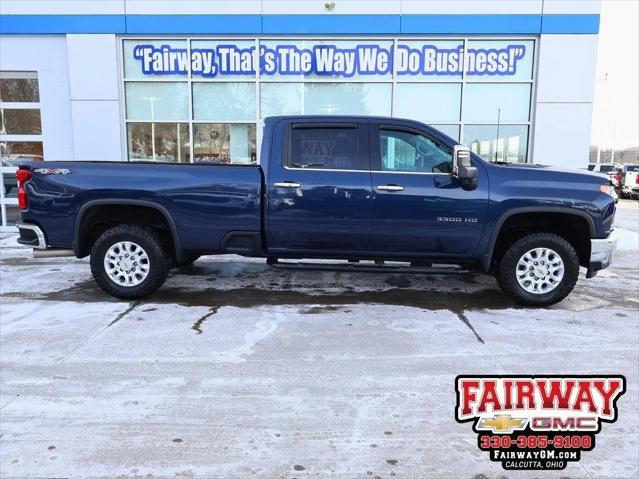 2021 Chevrolet Silverado 3500HD 4WD Crew Cab Long Bed LTZ for sale in Calcutta, OH