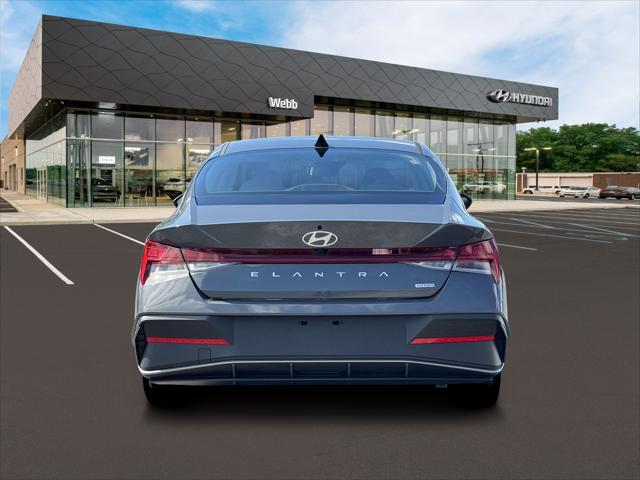 2026 Hyundai Elantra Hybrid Blue