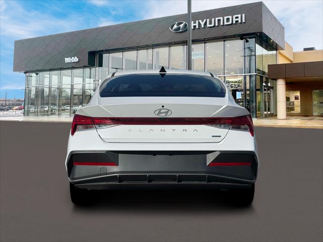 2026 Hyundai Elantra Hybrid Blue