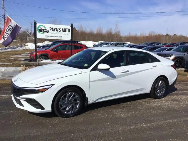 2025 Hyundai Elantra Hybrid Blue for sale in Williston, VT