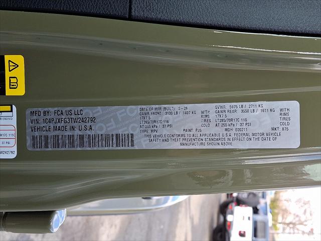 2026 Jeep Wrangler 4-Door Rubicon 4x4