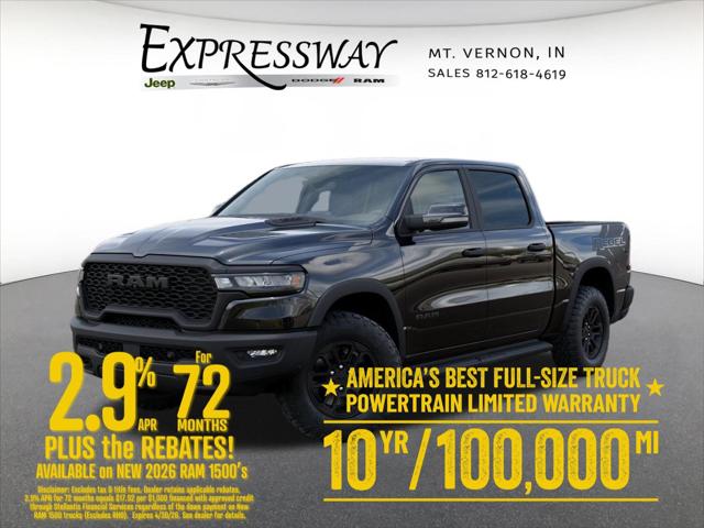 2026 RAM Ram 1500 RAM 1500 REBEL CREW CAB 4X4 57 BOX