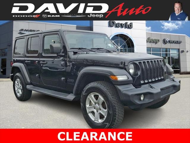 2022 Jeep Wrangler Unlimited Sport S 4x4