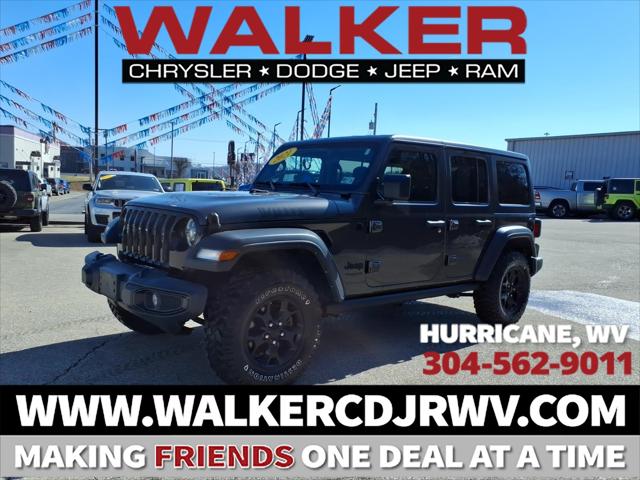 2021 Jeep Wrangler Unlimited Willys 4x4 2021 Jeep Wrangler Unlimited Willys 4x4