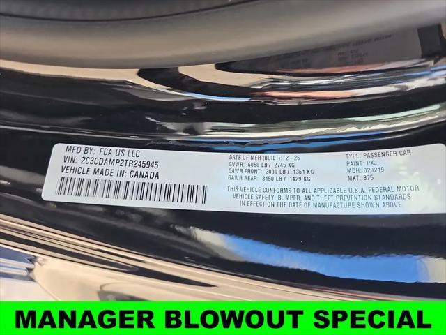 2026 Dodge Charger Scat Pack Plus 2-Door AWD