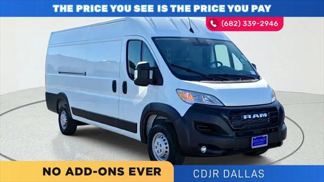 2026 Ram ProMaster Cargo Van Tradesman High Roof 159 WB EXT w/Pass Seat for sale in Dallas, TX