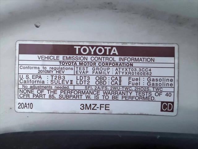 2010 Toyota Highlander Hybrid Limited V6