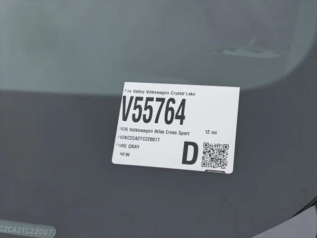 2026 Volkswagen Atlas Cross Sport SE with Technology