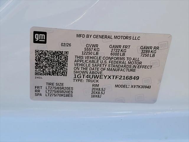 2026 GMC Sierra 3500HD Crew Cab, Long Bed, Denali Dual Rear Wheel, 4WD