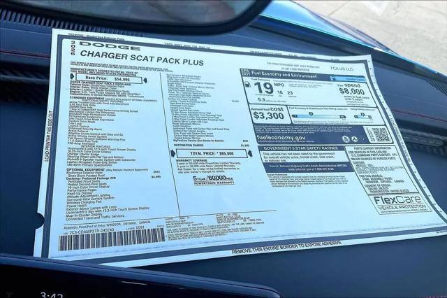 2026 Dodge Charger Scat Pack Plus 2-Door AWD