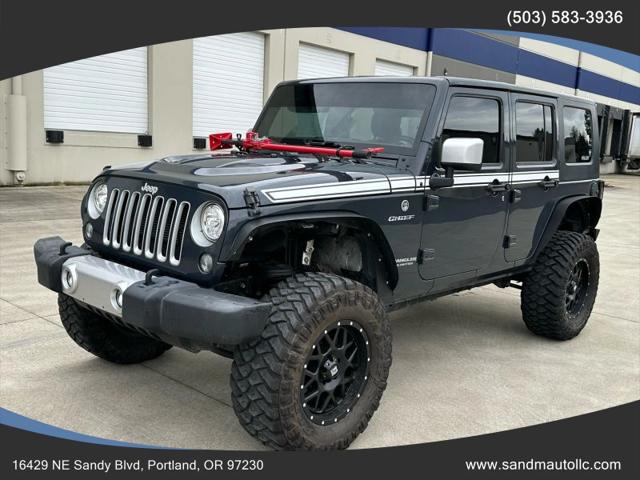 2017 Jeep Wrangler Unlimited Chief Edition 4x4 for sale in Portland, OR