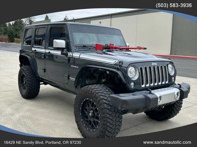 2017 Jeep Wrangler Unlimited Chief Edition 4x4