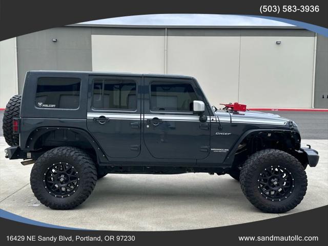 2017 Jeep Wrangler Unlimited Chief Edition 4x4