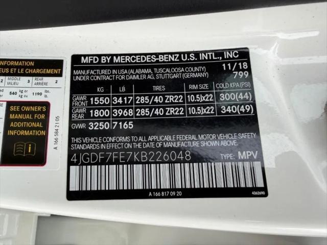 2019 Mercedes-Benz GLS AMG GLS 63 4MATIC