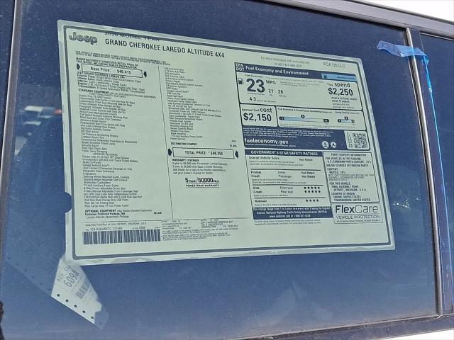 2026 Jeep Grand Cherokee Altitude 4x4