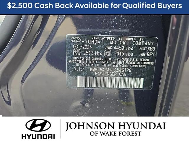 2026 Hyundai Sonata SEL Sport