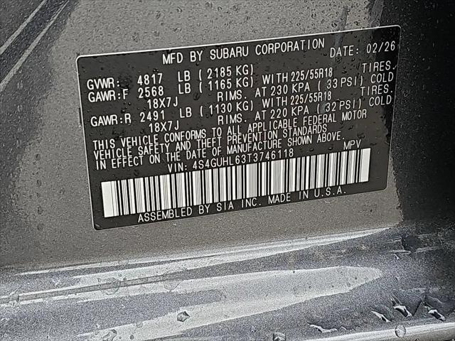 2026 Subaru Crosstrek Limited