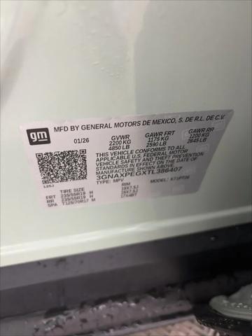 New 2026 Chevrolet Equinox For Sale in Cortland, NY