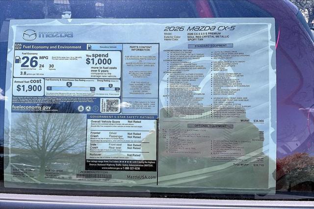 2026 Mazda CX-5 2.5 S Premium