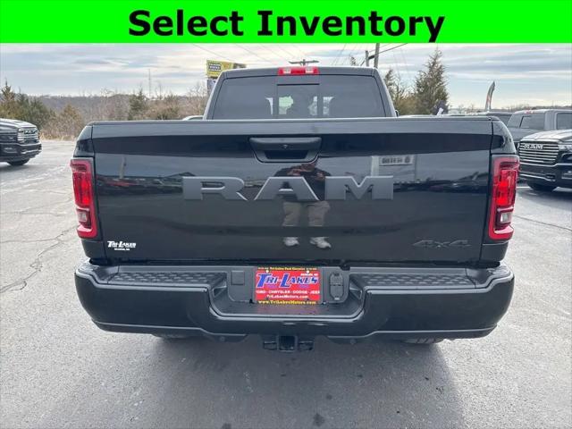 2026 Ram 2500 Black Express Crew Cab 4x4 6'4" Box