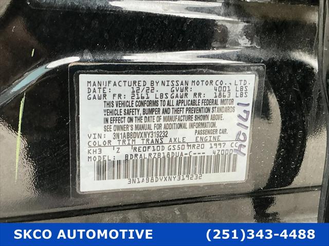 2022 Nissan Sentra SR Xtronic CVT