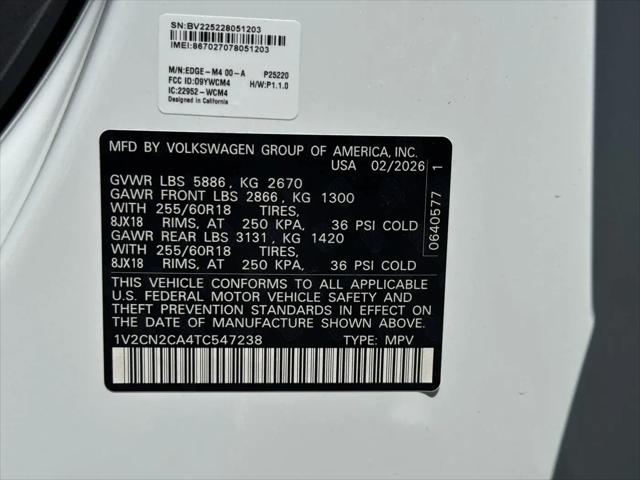 2026 Volkswagen Atlas Peak Edition