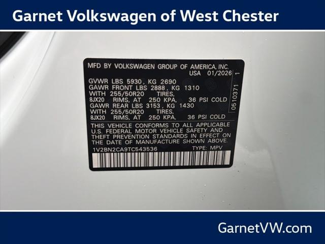 2026 Volkswagen Atlas SEL