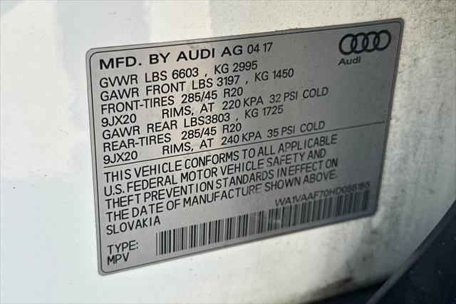 2017 Audi Q7 3.0T Premium