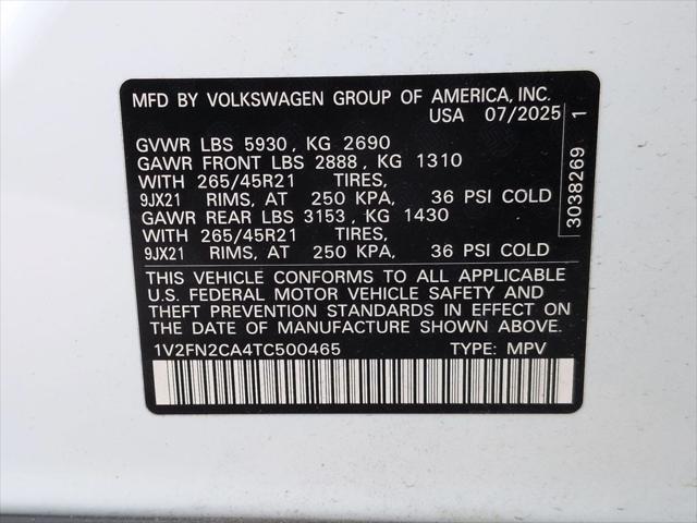 2026 Volkswagen Atlas SEL Premium R-Line