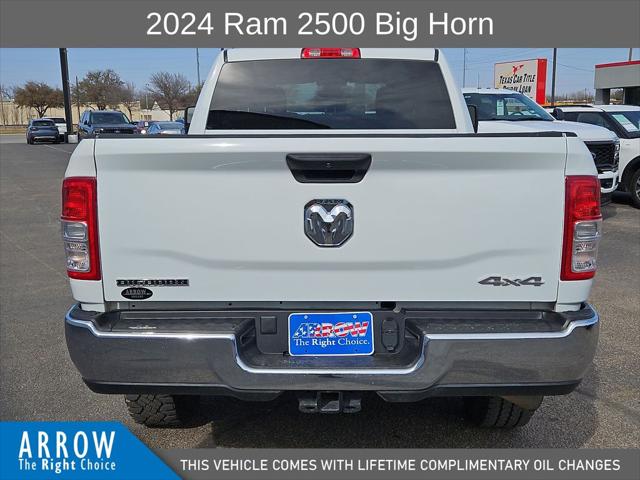 2024 Ram 2500 Big Horn Crew Cab 4x4 6'4" Box