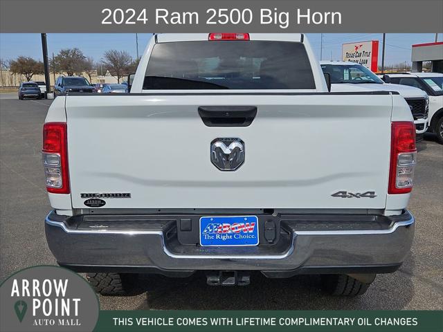 2024 Ram 2500 Big Horn Crew Cab 4x4 6'4" Box