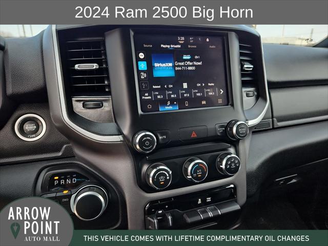 2024 Ram 2500 Big Horn Crew Cab 4x4 6'4" Box