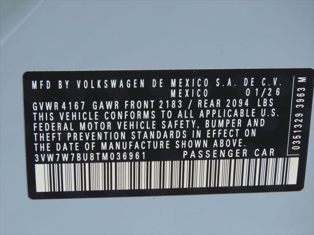 2026 Volkswagen Jetta SE