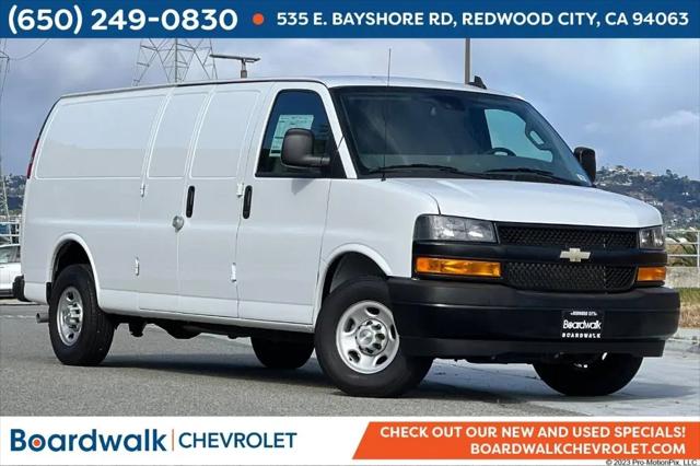 2023 Chevrolet Express Cargo Van RWD 3500 Extended Wheelbase WT for sale in Redwood City, CA