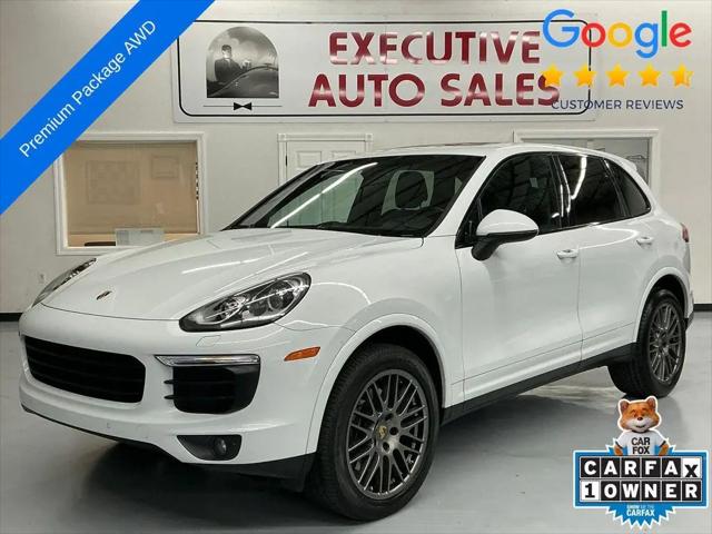 2018 Porsche Cayenne Platinum Edition for sale in Fresno, CA